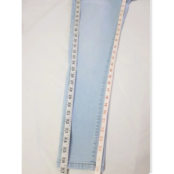 Forever 21 Womens Jeans Size 29 S High Rise Skinny Shorter Length Inseam  Light - Picture 13 of 13